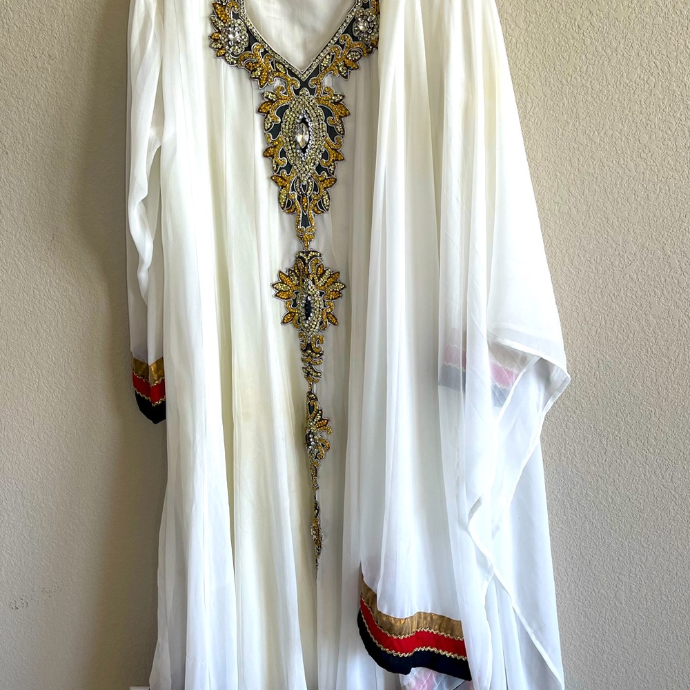 Indian dress color white